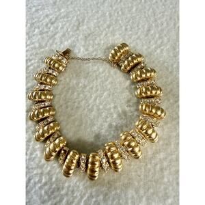 JBK CAMROSE & KROSS BRACELET GOLD PAVE RHINESTONE